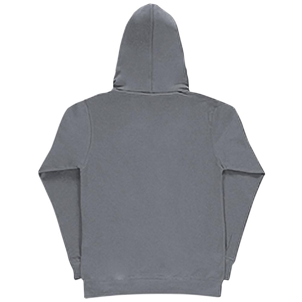 Sudadera lisa con capucha para mujer Gris 2/2
