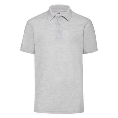 Heren 65/35 poloshirt (paars)