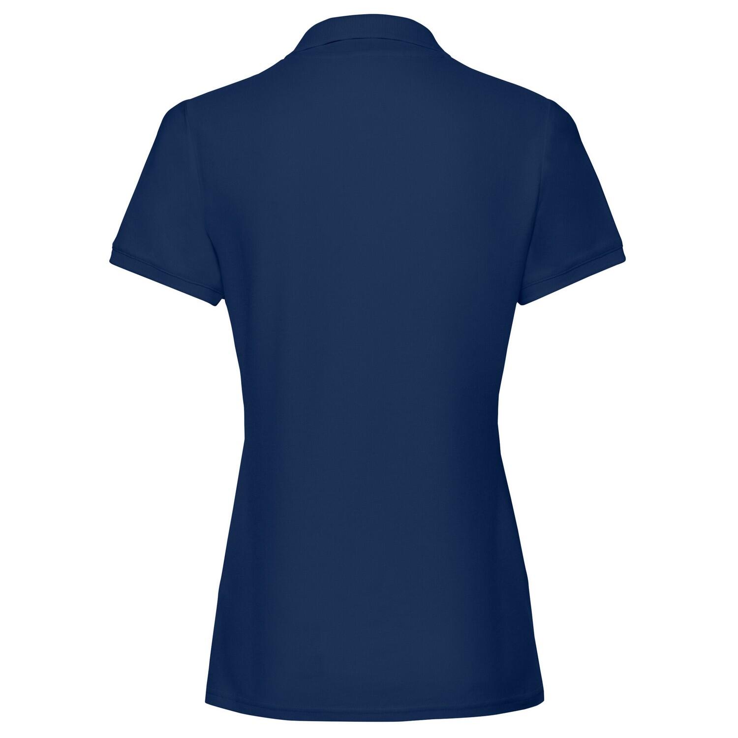Polo Premium Lisos para Mujer Marino 2/3