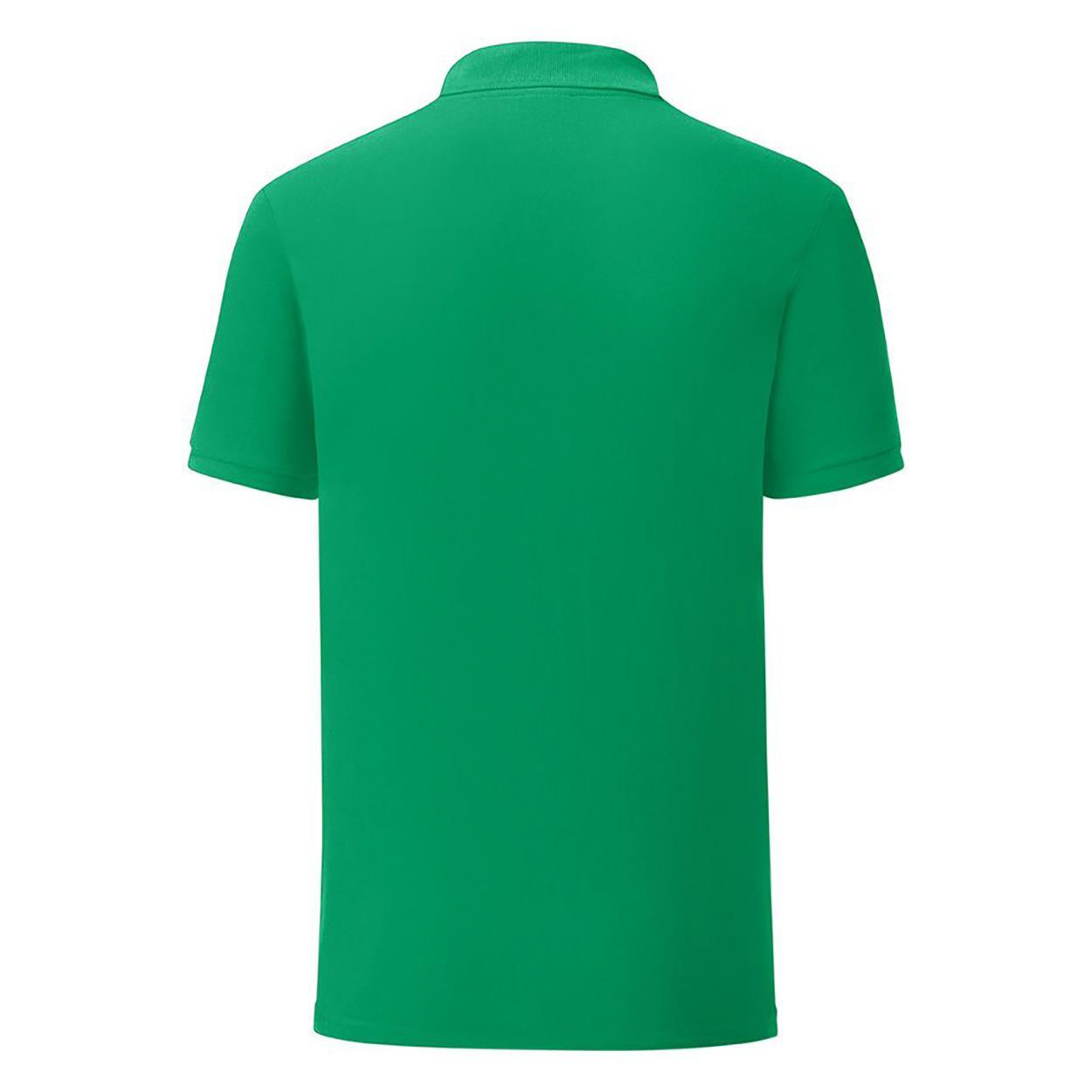 Polo Iconic Hombres Verde menta 3/4