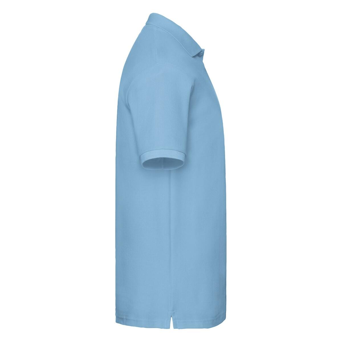 Polo Premium para Hombre Azul Cielo 3/3