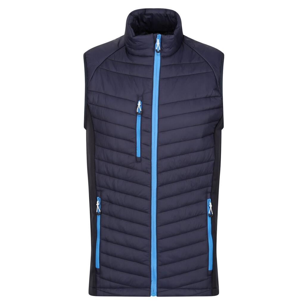 Mens Navigate Hybrid Body Warmer (Navy/French Blue)