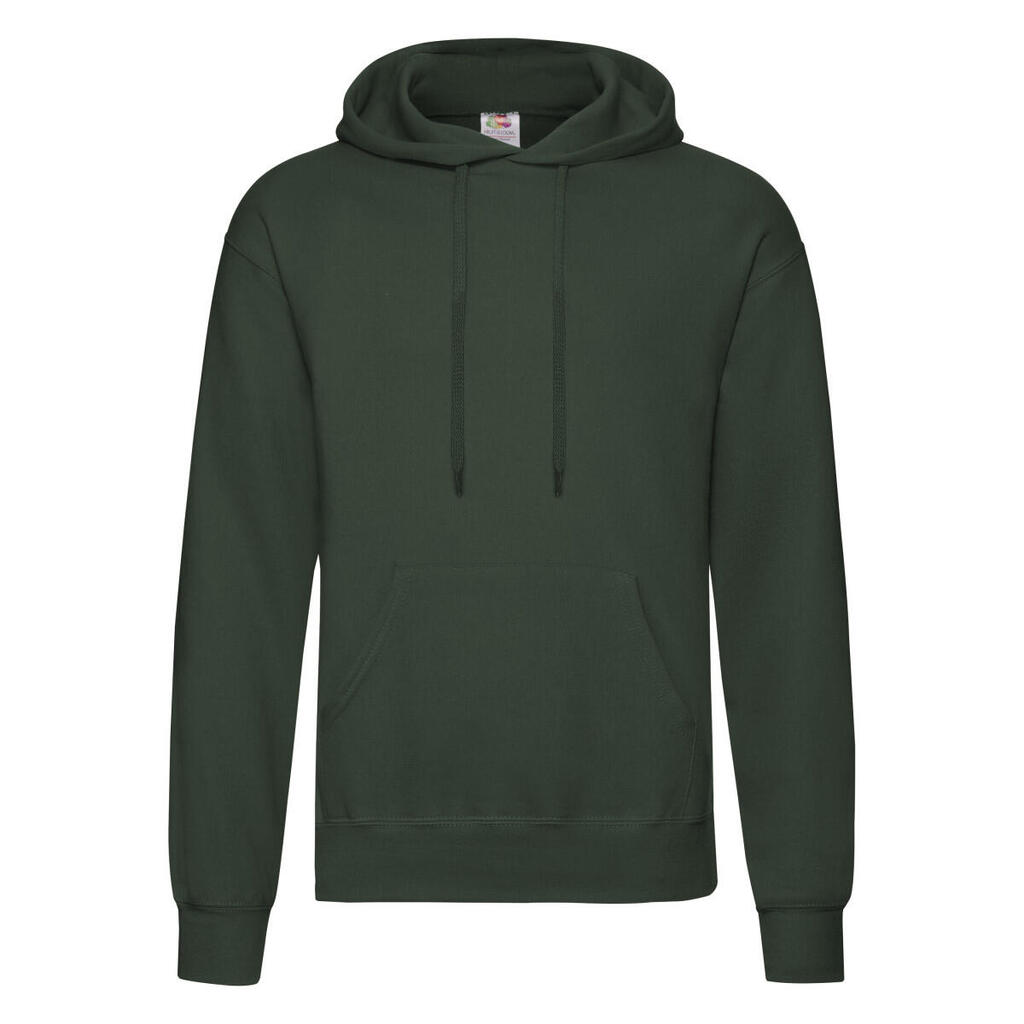 Mens Classic Hooded Hoodie (Bottle Green)