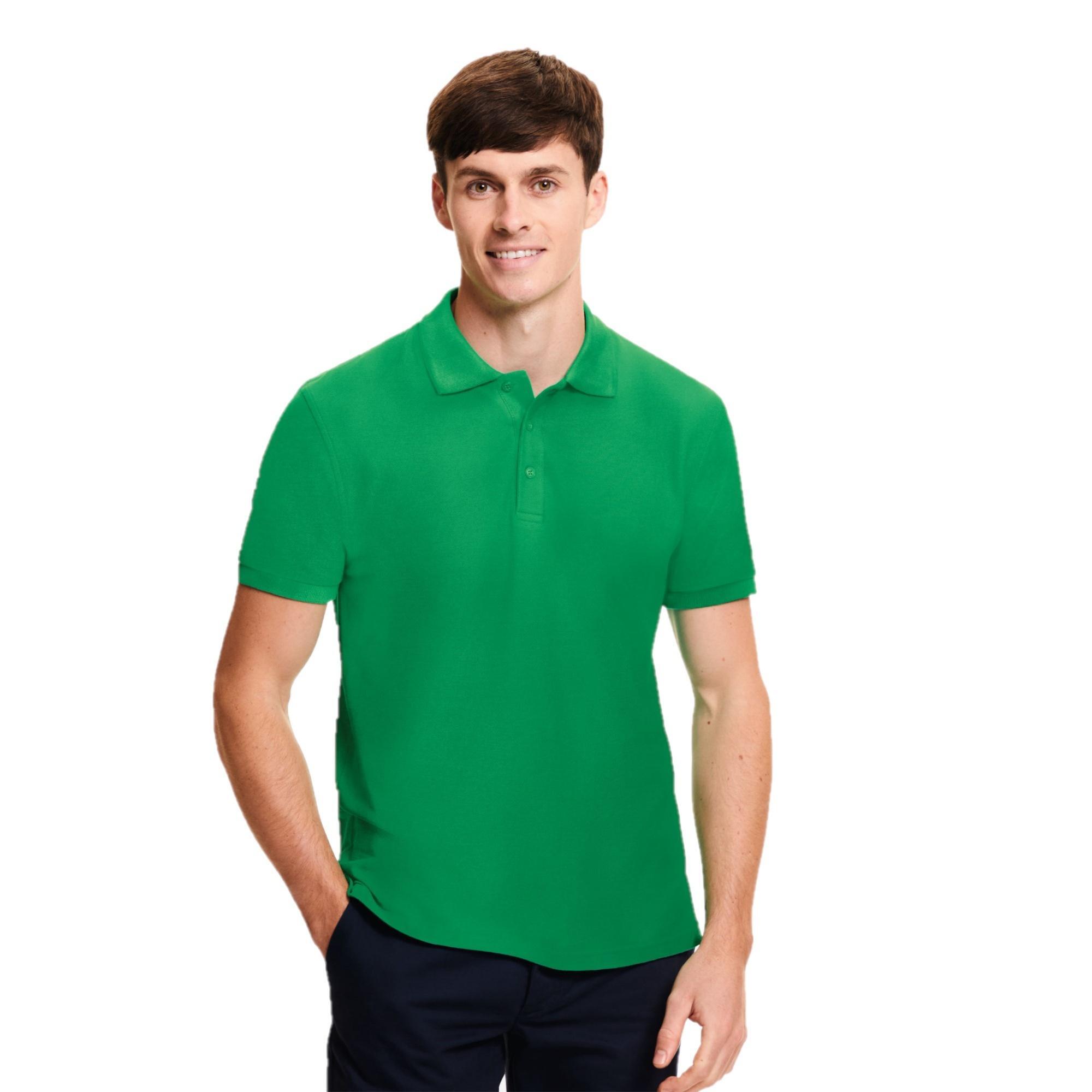 Polo Iconic Hombres Verde menta 2/4