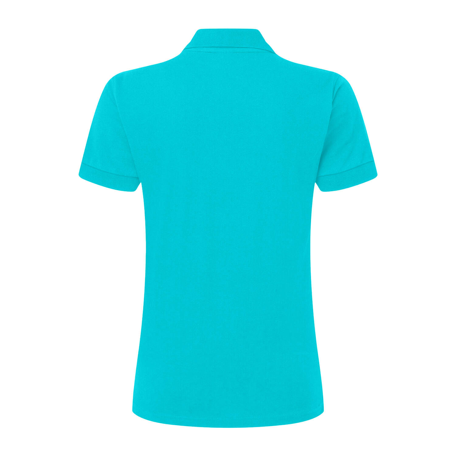Polo de Algodón para Mujer Turquesa 2/2