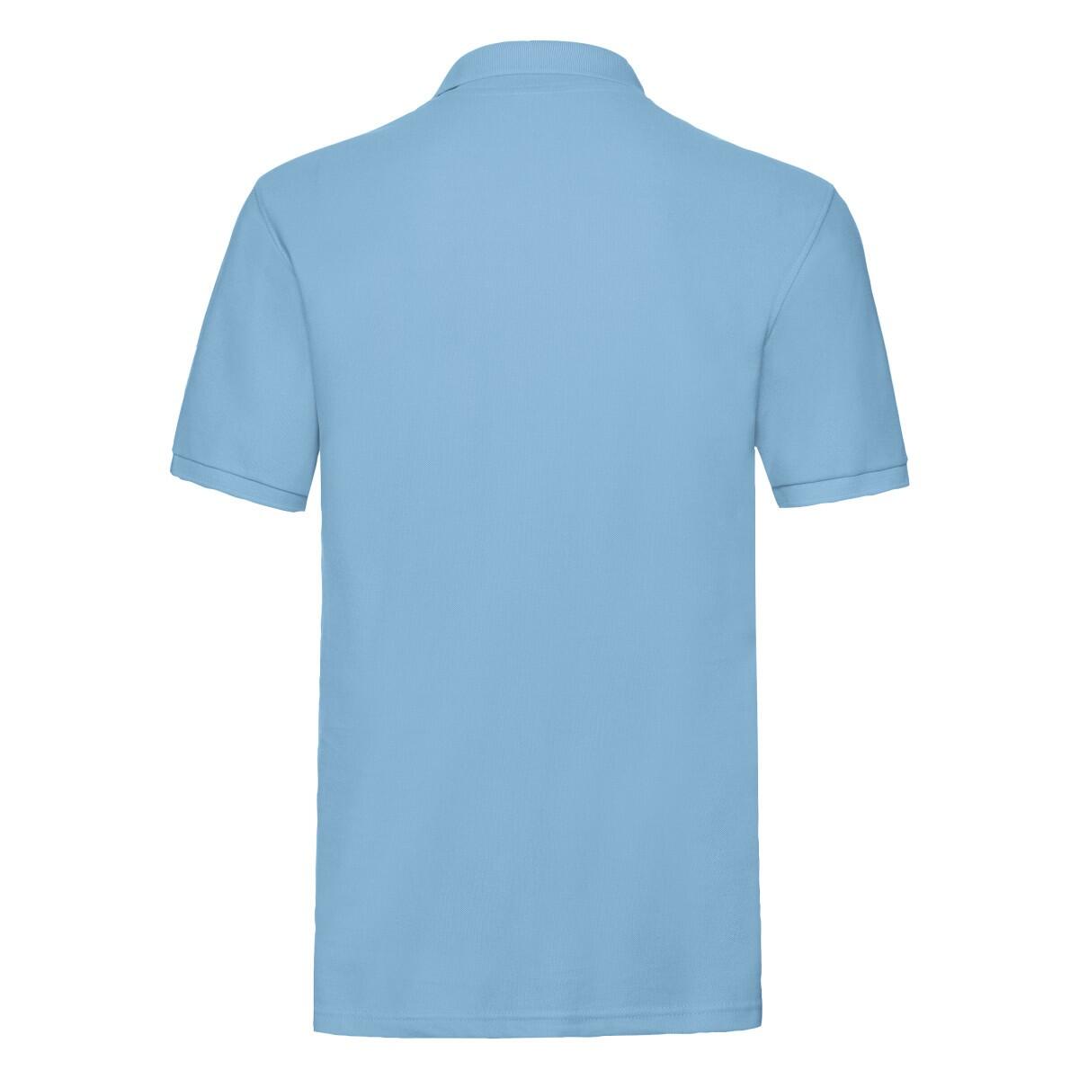 Polo Premium para Hombre Azul Cielo 2/3