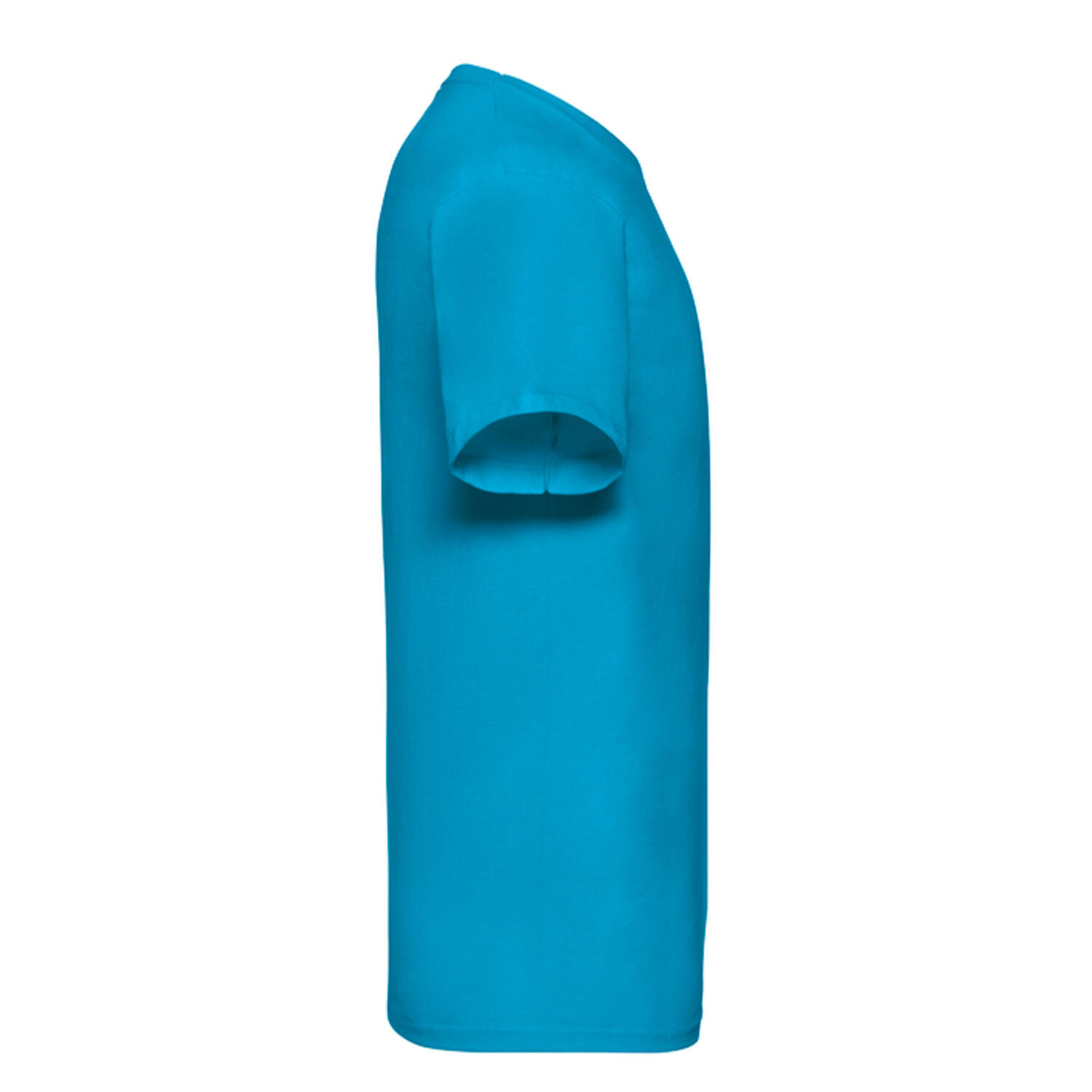 T-Shirt com decote em V Homem Valueweight (Azul Índigo) 3/3