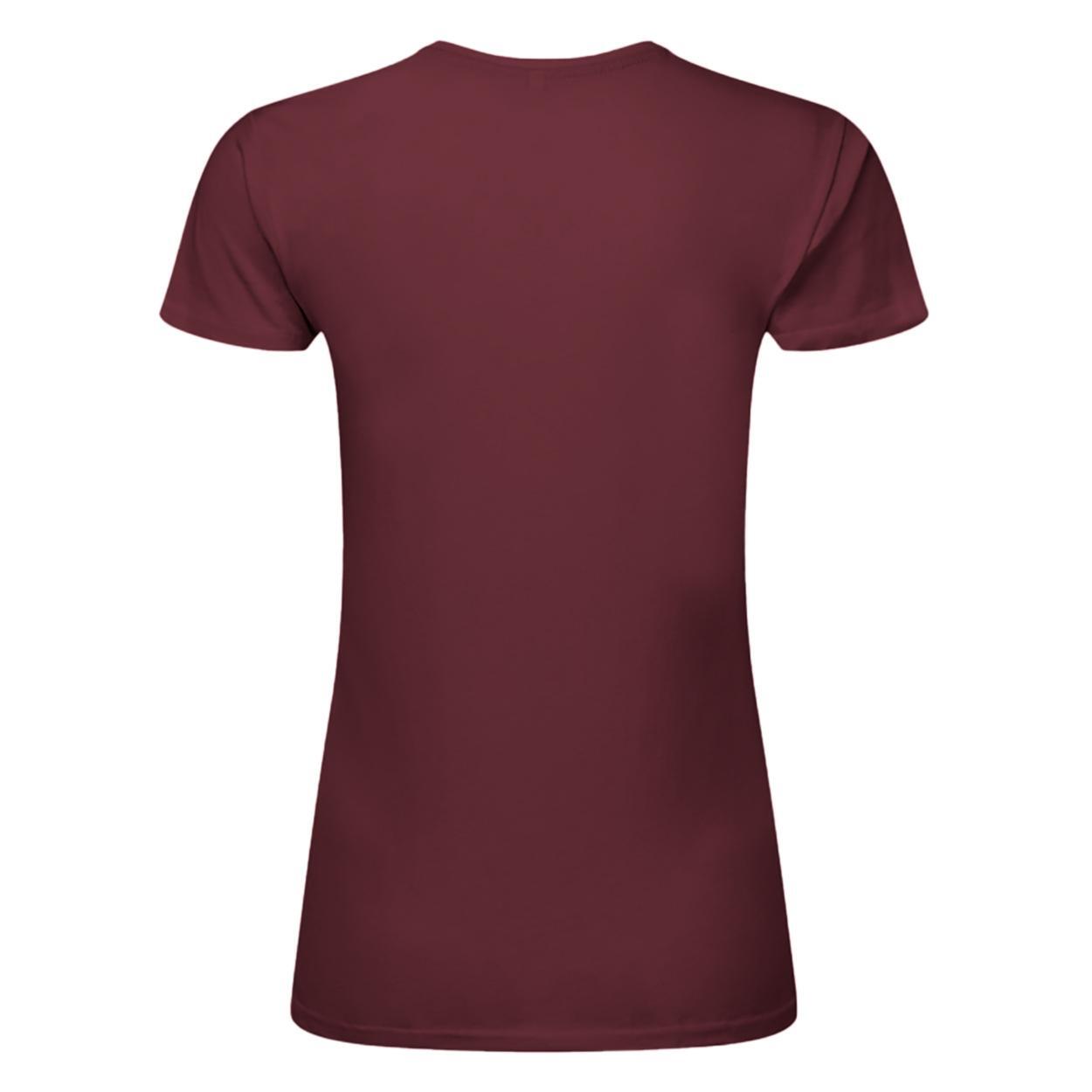 Tshirt PERFECT PRINT Femme (Bordeaux) 2/2