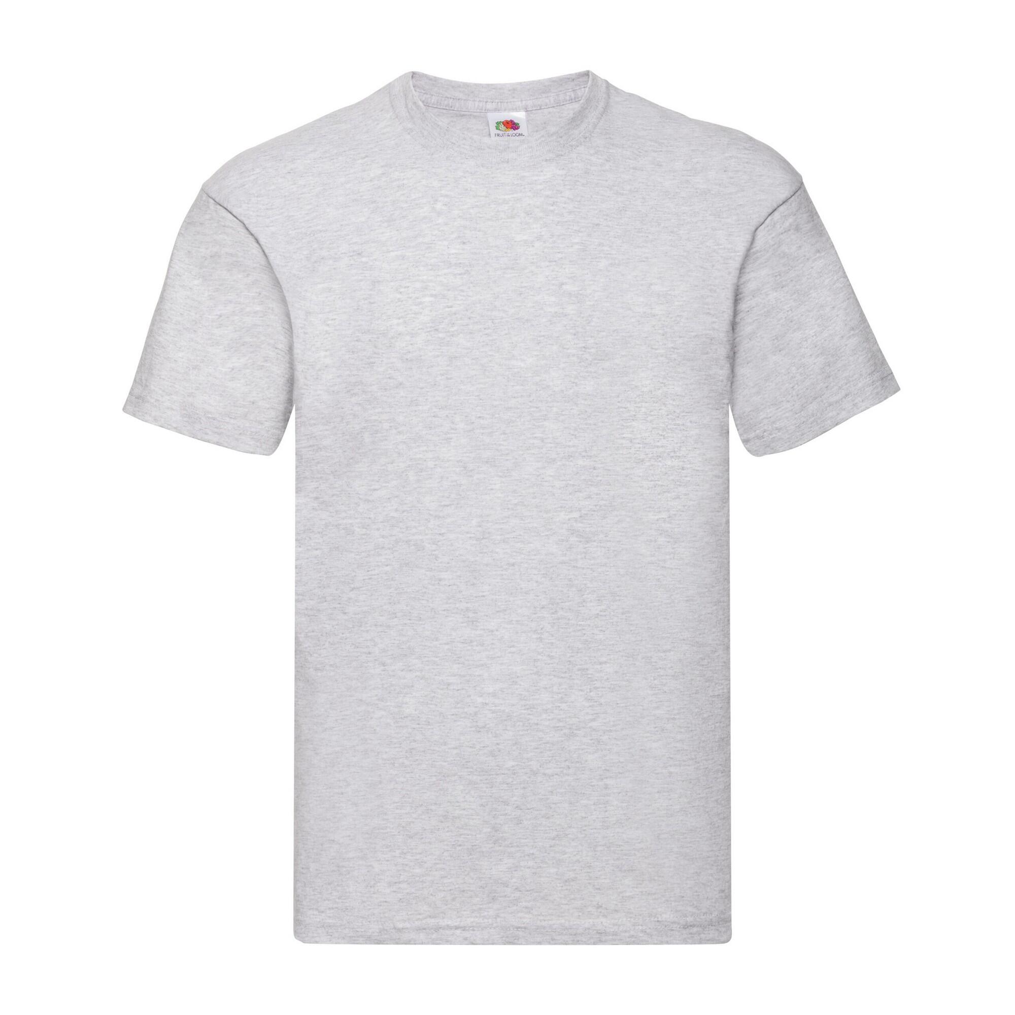 Fruit Of The Loom - Tshirt Original Homme (gris Chiné) - T-shirt Manches Courtes - Gris - 48 Xl - Decathlon