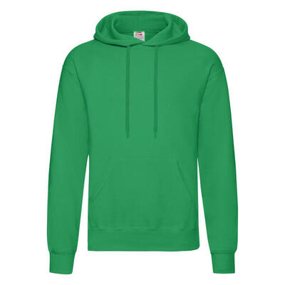 Heren klassieke hoodie (kelly groen)