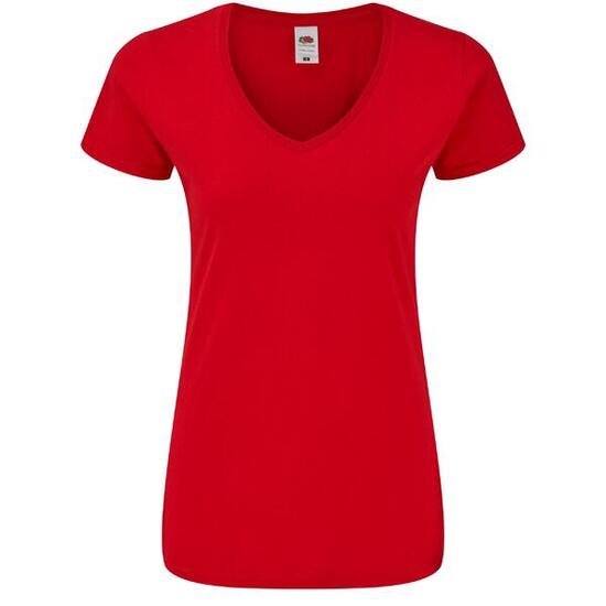 Tshirt ICONIC Femme (Rouge)