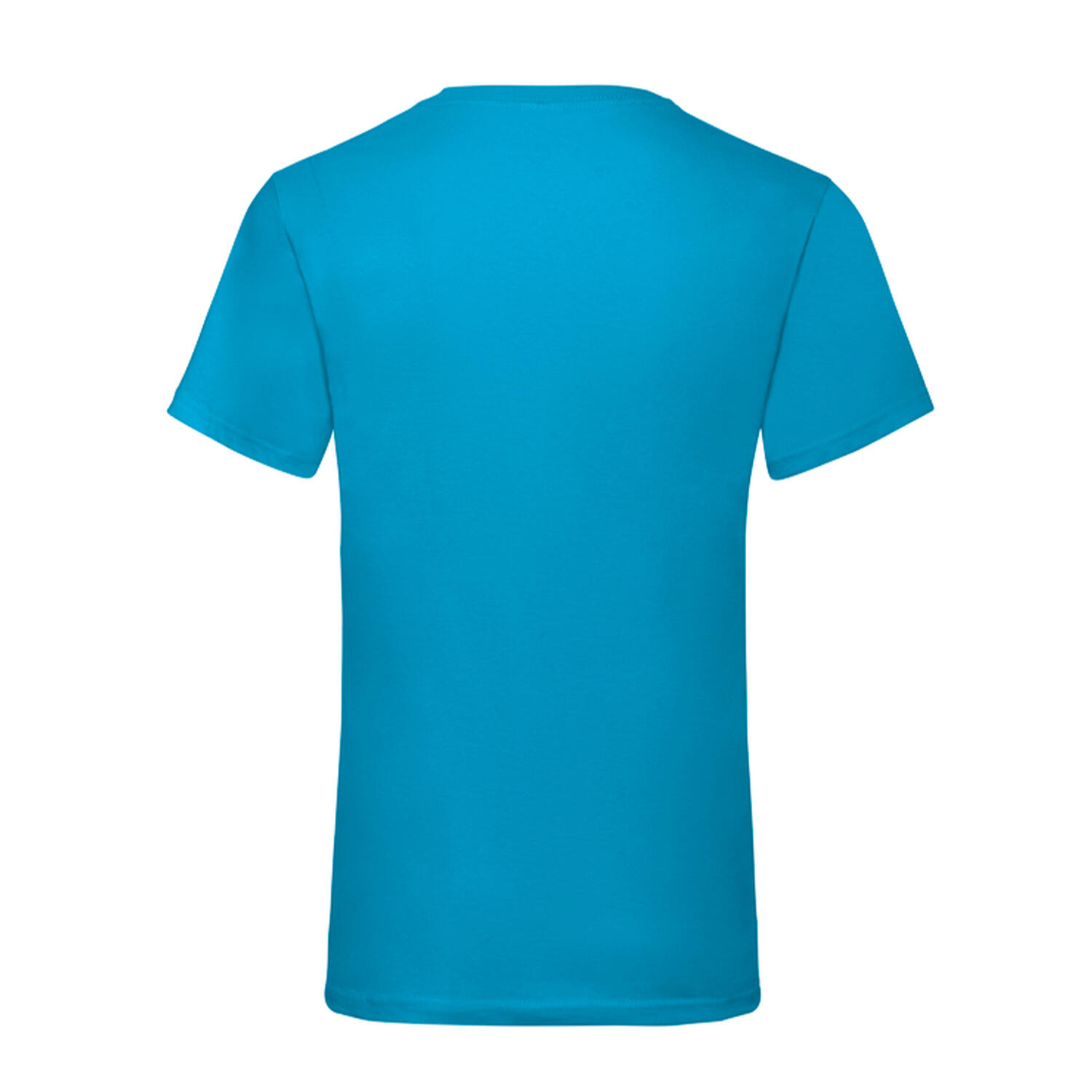 T-Shirt com decote em V Homem Valueweight (Azul Índigo) 2/3