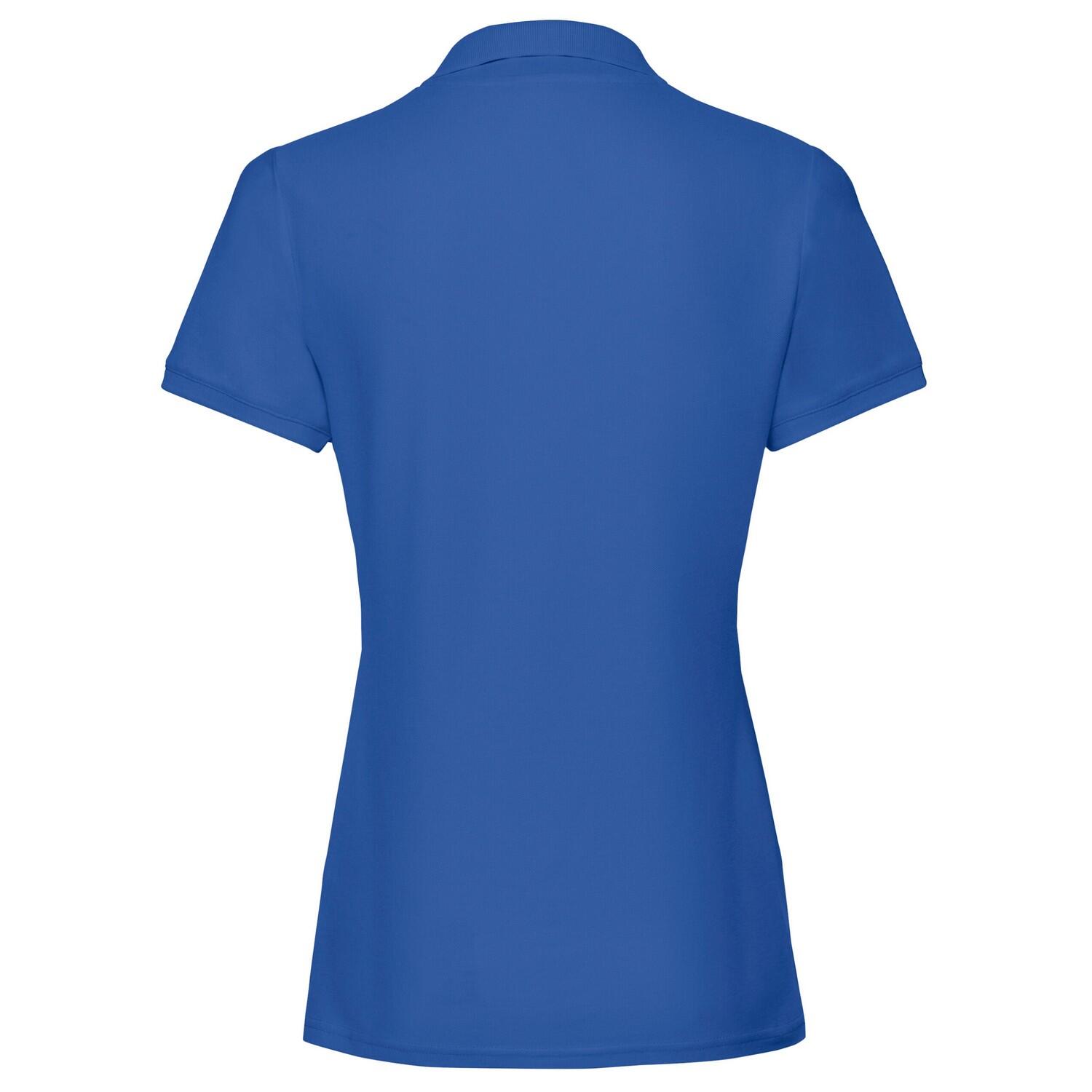 Dames Premium Effen Poloshirt (Koningsblauw) 2/3