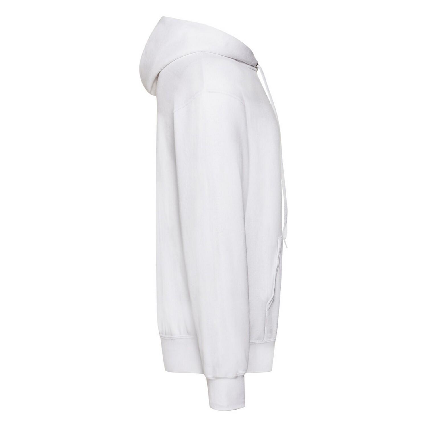 Sweat À Capuche CLASSIC Homme (Blanc) 3/3