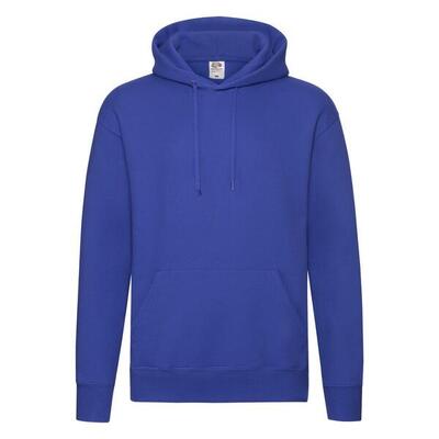 Felpa Con Cappuccio Uomo Fruit Of The Loom Premium Grigio Erica