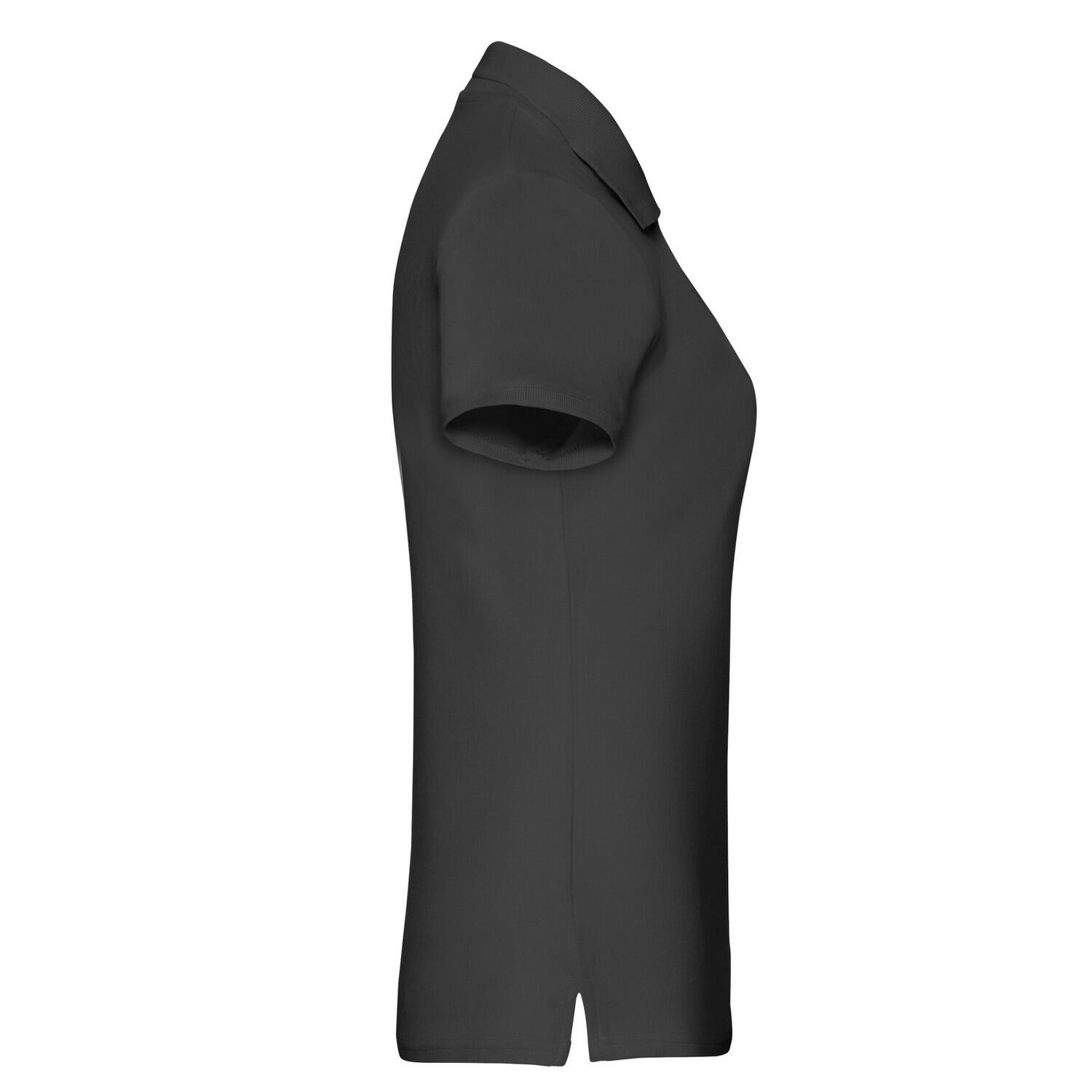 Polo Premium Lisos para Mujer Negro 3/3