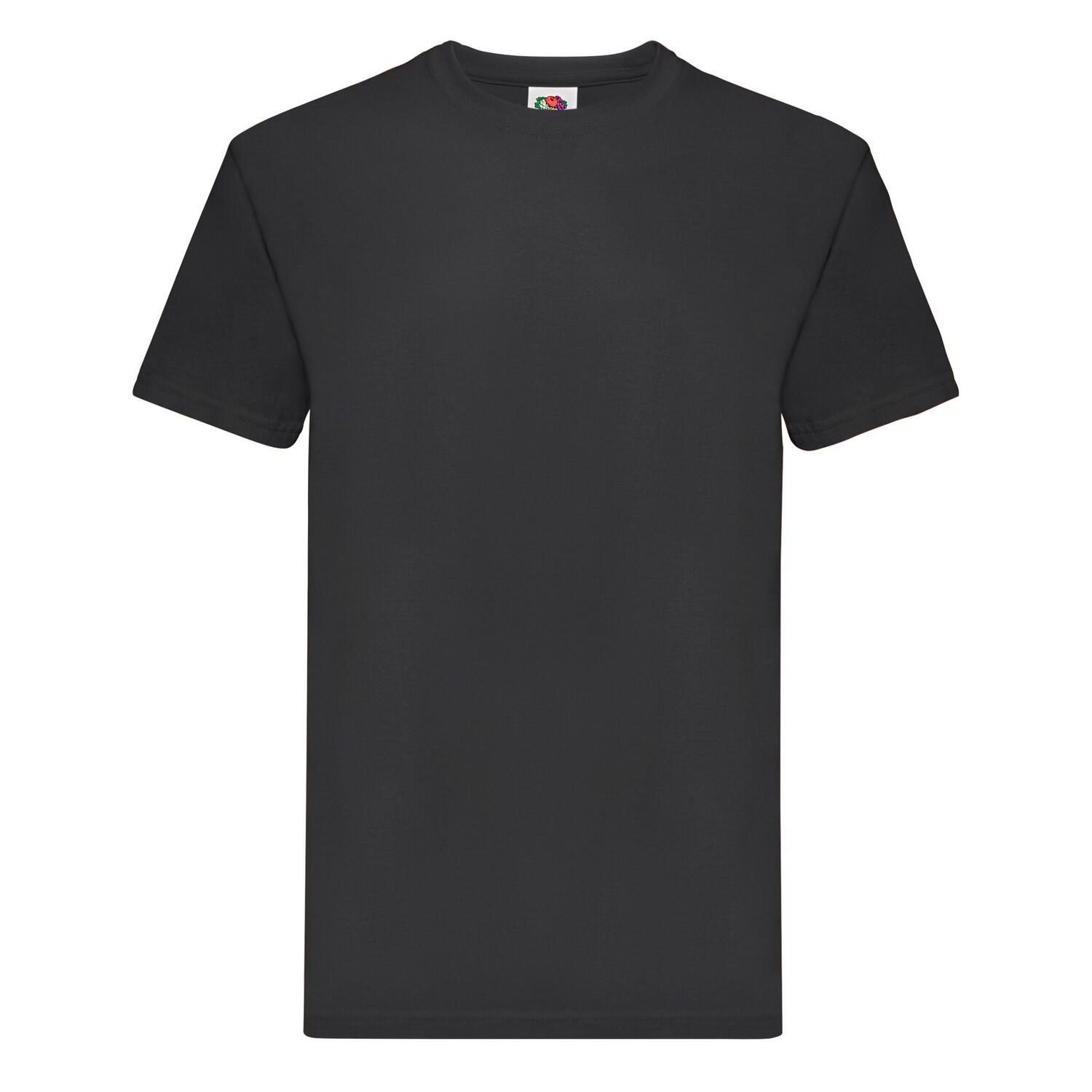 Fruit Of The Loom - Tshirt Super Premium Homme (noir) - T-shirt Manches Courtes - Noir - S - Decathlon