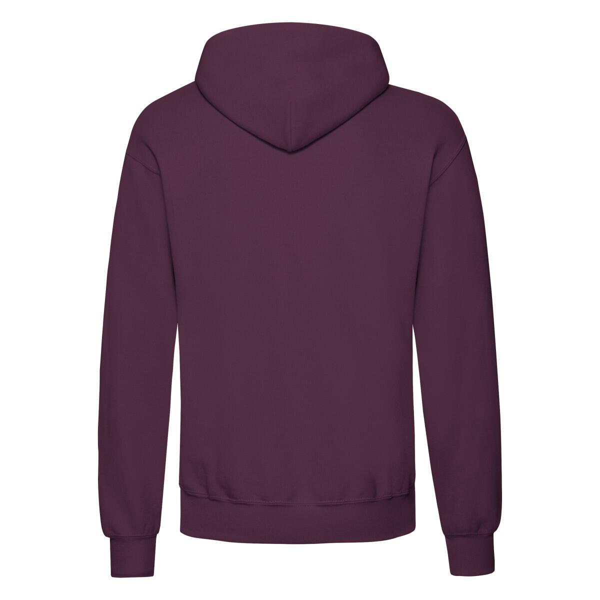 Sudadera Classic para Hombre Burdeos 2/3
