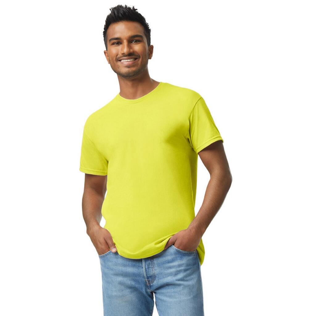 Unisex Adult Heavy Cotton TShirt (Safety Green)