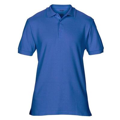 Heren hammer piqué poloshirt (koningsblauw)