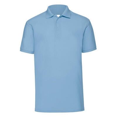 Heren 65/35 poloshirt (paars)