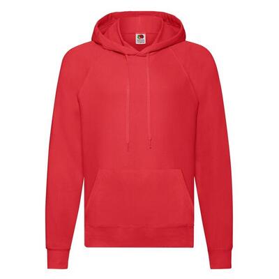 Heren lichtgewicht pullover hoodie (bourgondië)