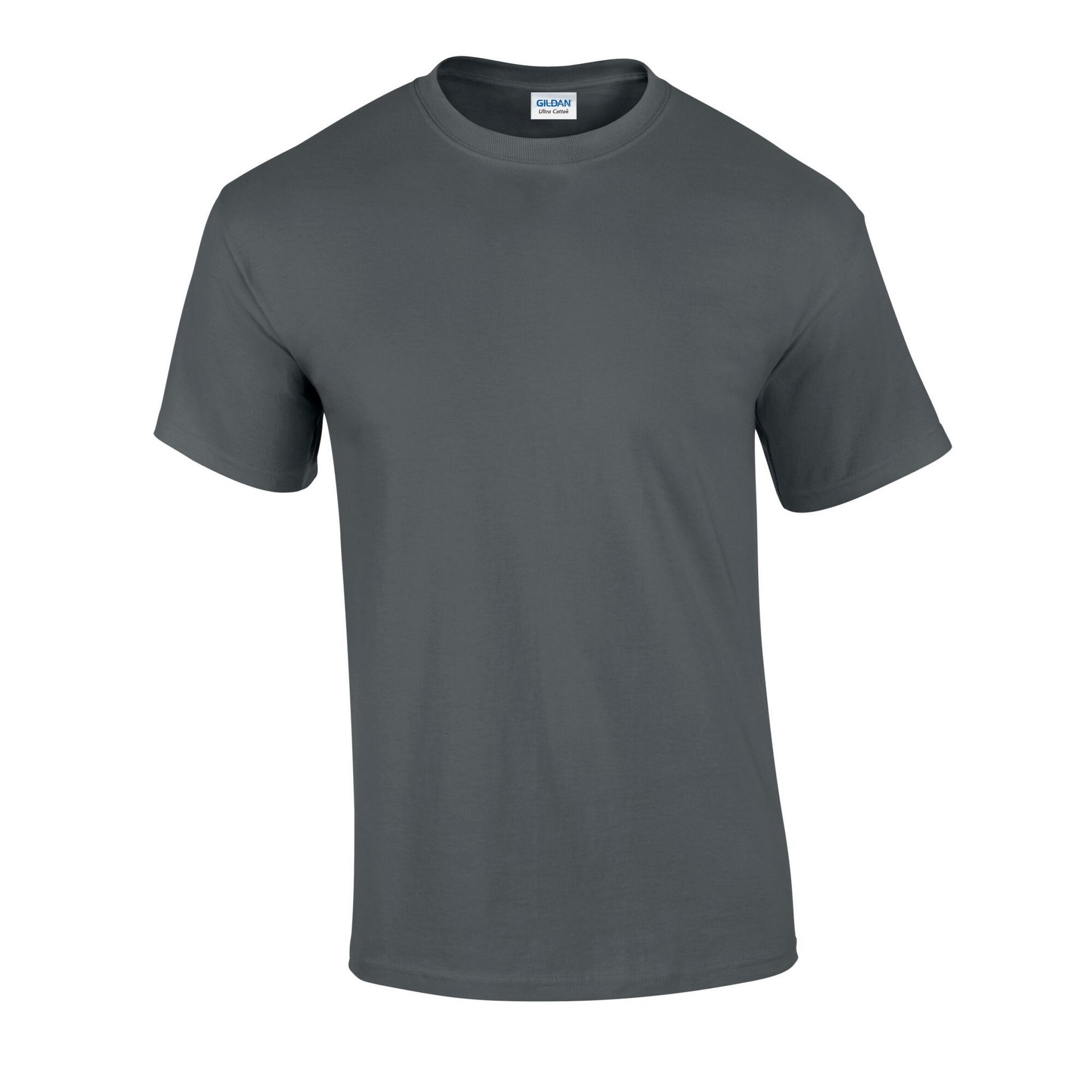 GILDAN T-Shirt unissexo para adultos em ultraalgodão Antracite