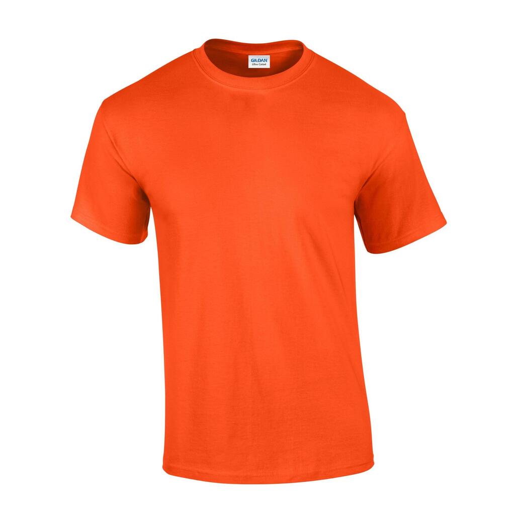 Unisex Adult Ultra Cotton TShirt (Orange)