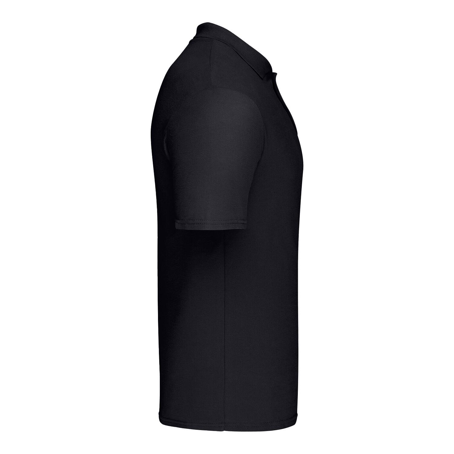 Polo Original para Hombre Negro 3/4