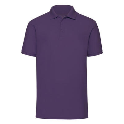 Heren 65/35 poloshirt (paars)