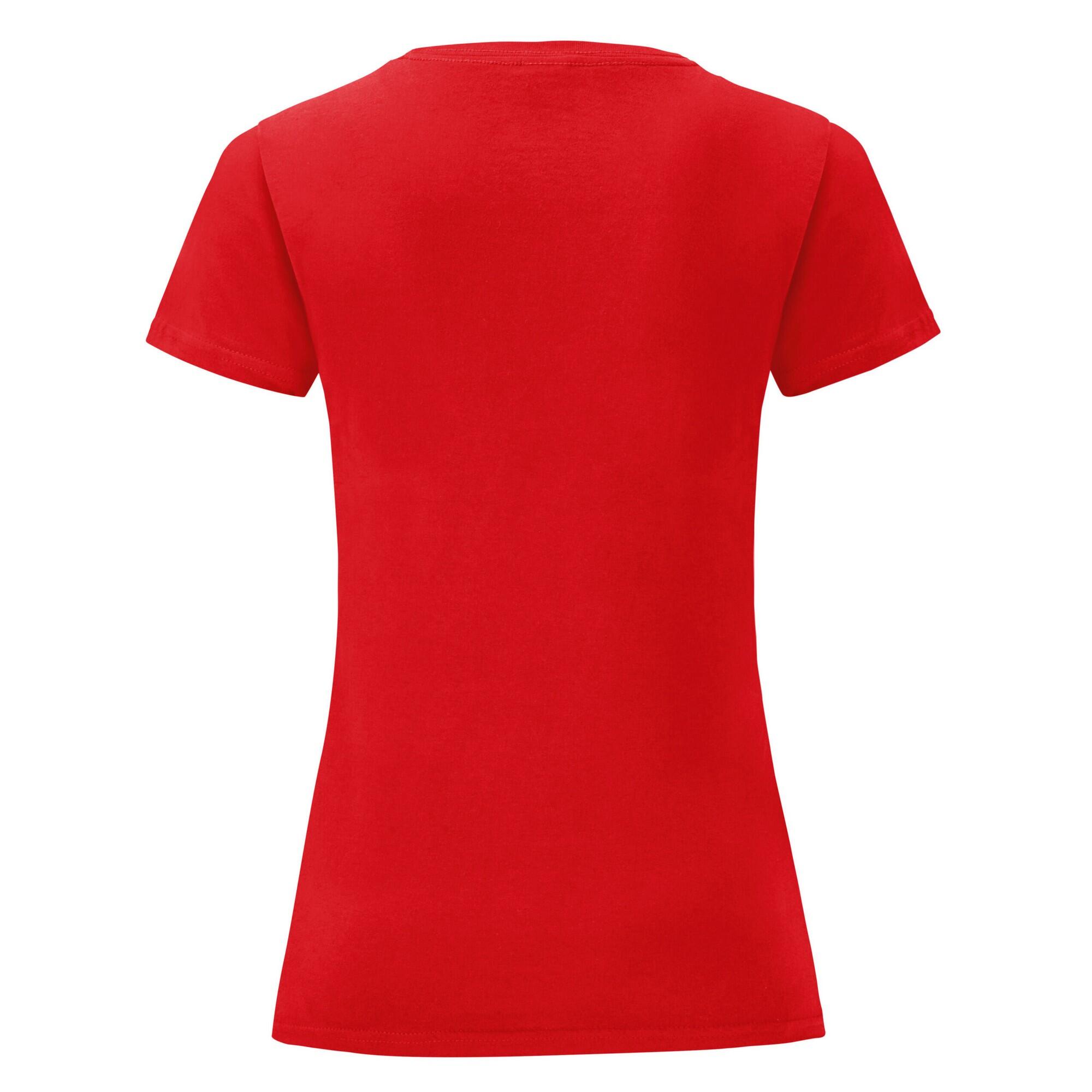 Tshirt ICONIC Femme (Rouge) 2/3