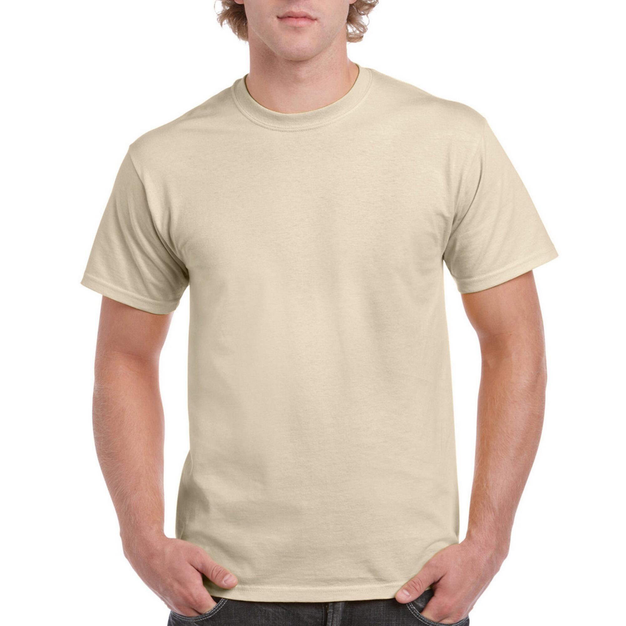 T-Shirt unissexo para adultos em ultraalgodão (Areia) 3/3