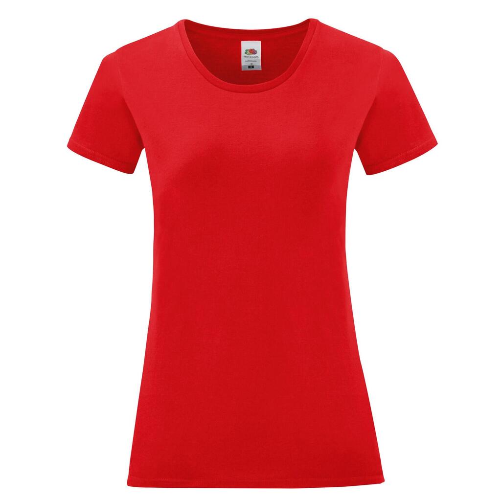 Womens/Ladies Iconic 150 TShirt (Red)
