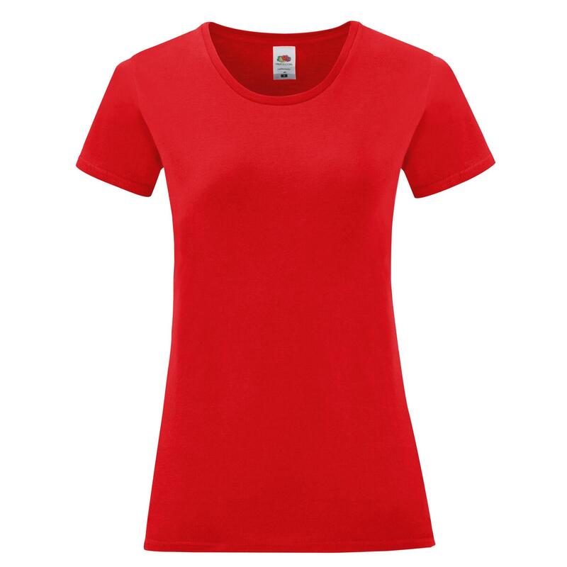Tshirt ICONIC Femme (Rouge)
