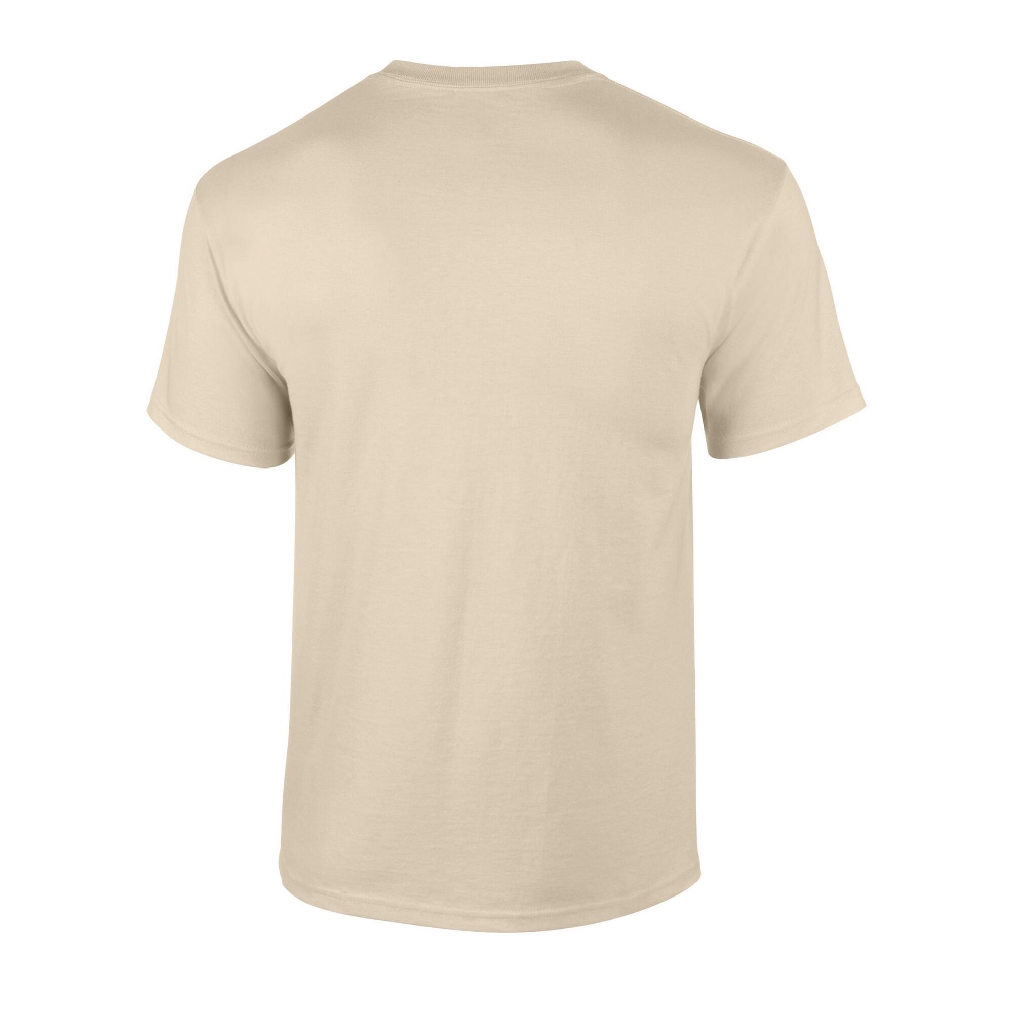 T-Shirt unissexo para adultos em ultraalgodão (Areia) 2/3