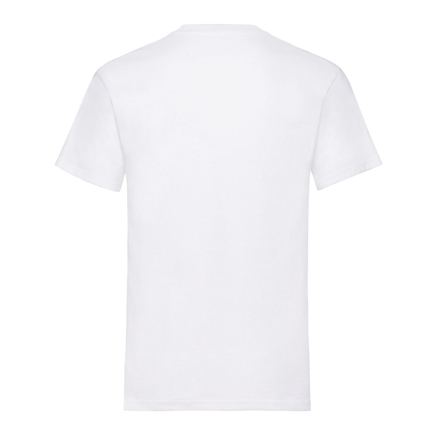 Unisex Adult Plain Cotton Heavy TShirt (White) 2/3