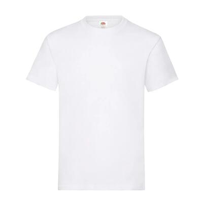 Heren zwaar katoenen tshirt (wit)