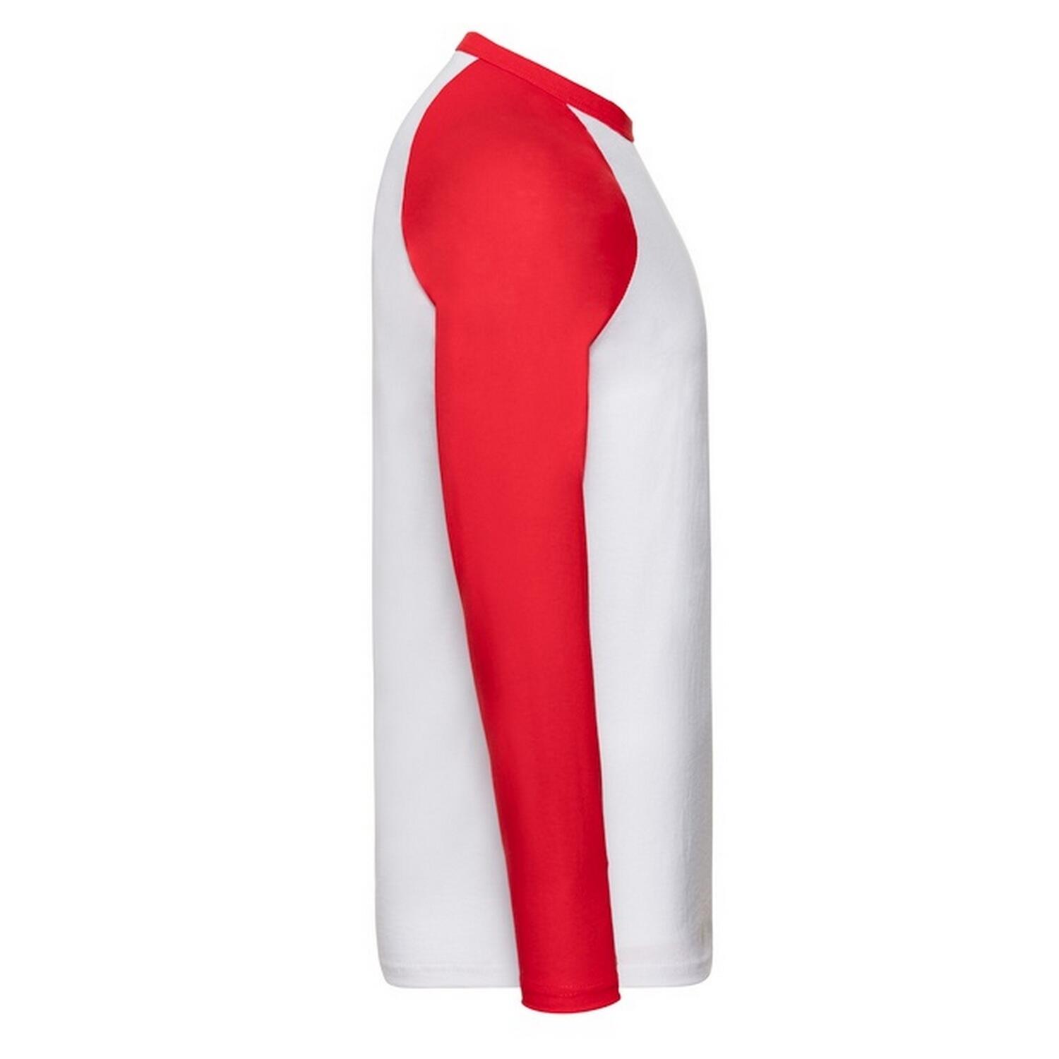 Tshirt VALUEWEIGHT Homme (Blanc / Rouge) 3/3
