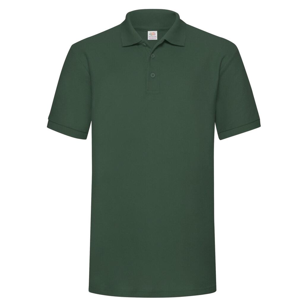 Mens 65/35 Heavyweight Polo Shirt (Bottle Green)