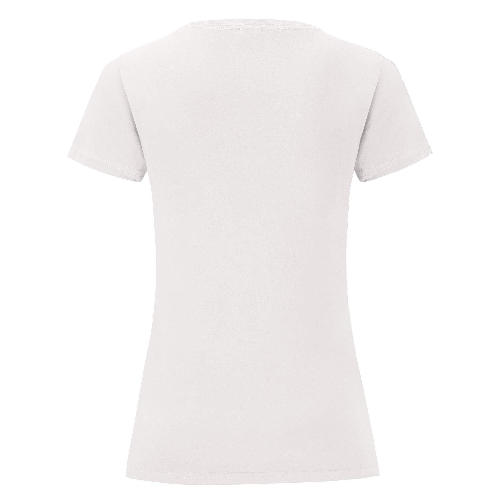 Camiseta Vintage para Mujer Blanco 2/2