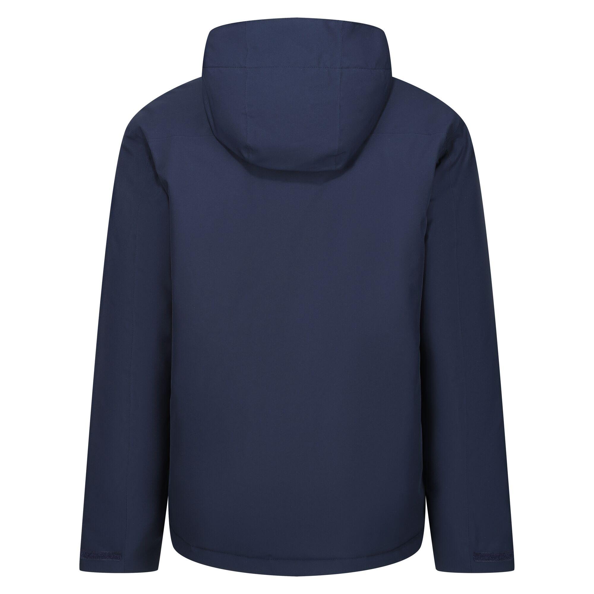 "Navigate" Jacke, wasserfest für Herren Marineblau/Mittelgrau 2/3