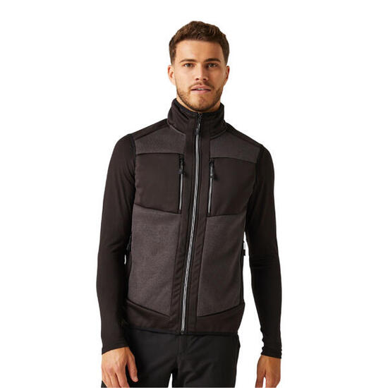 Veste Sans Manches EVOLVE Homme (Cendre / Noir)