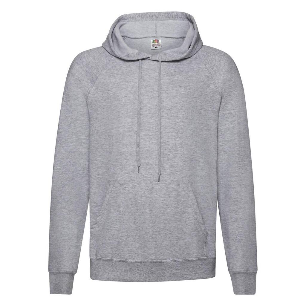 Mens Lightweight Pullover Hoodie (Heather Grey)