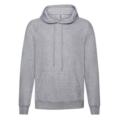 Heren lichtgewicht pullover hoodie (bourgondië)