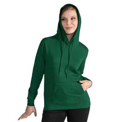 Dames/vrouwen gewone sweatshirt top / hoodie (marineblauw)
