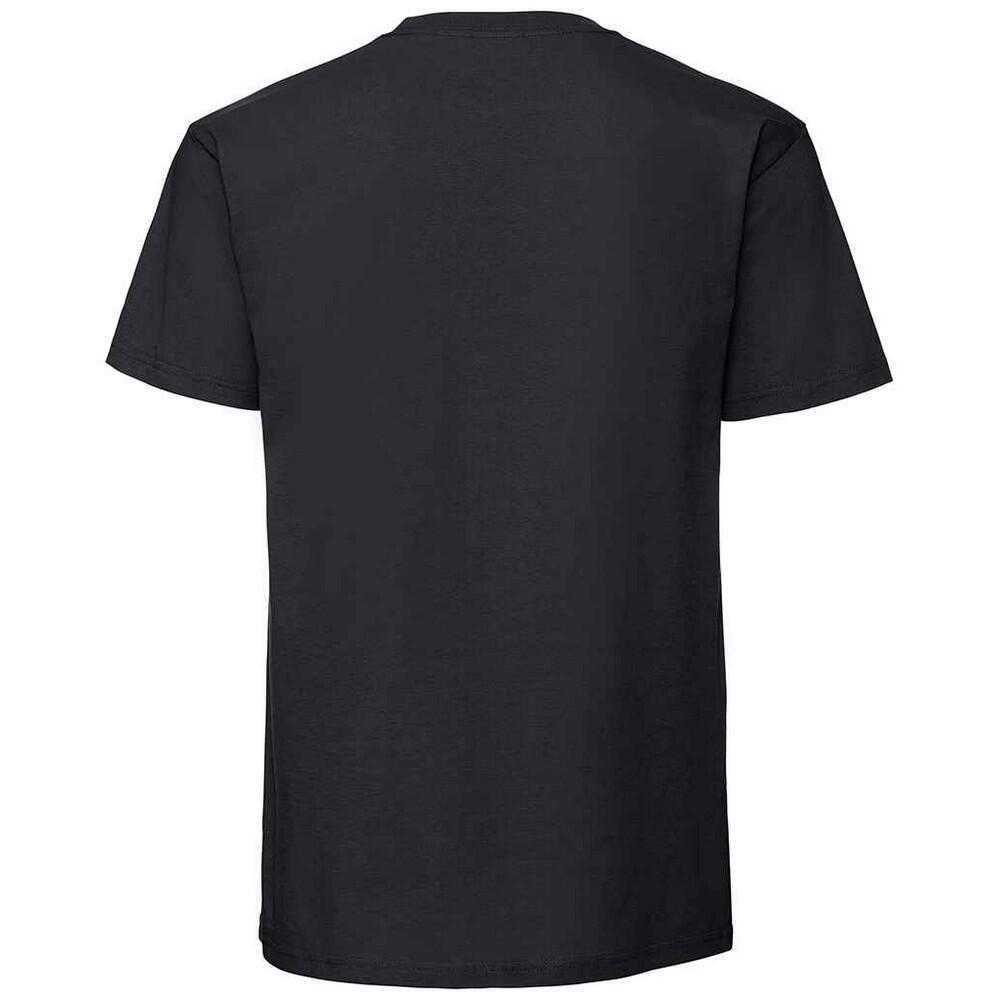 Mens Ringspun Premium TShirt (Black) 2/3