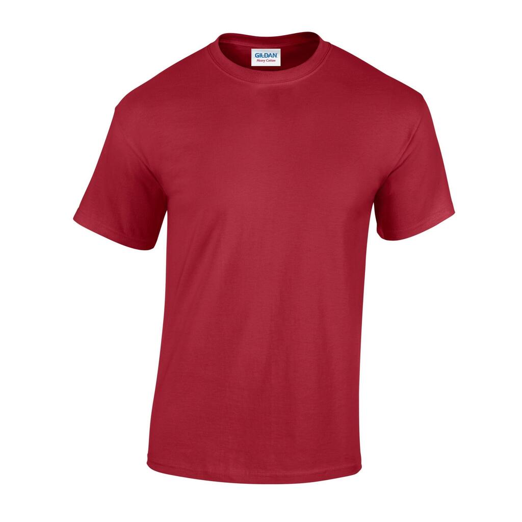 Unisex Adult Heavy Cotton TShirt (Cardinal Red)