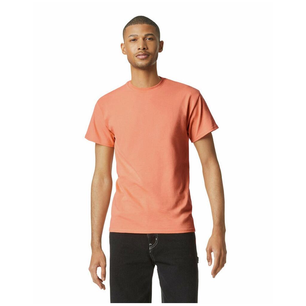 Unisex Adult Heavy Cotton TShirt (Tangerine)