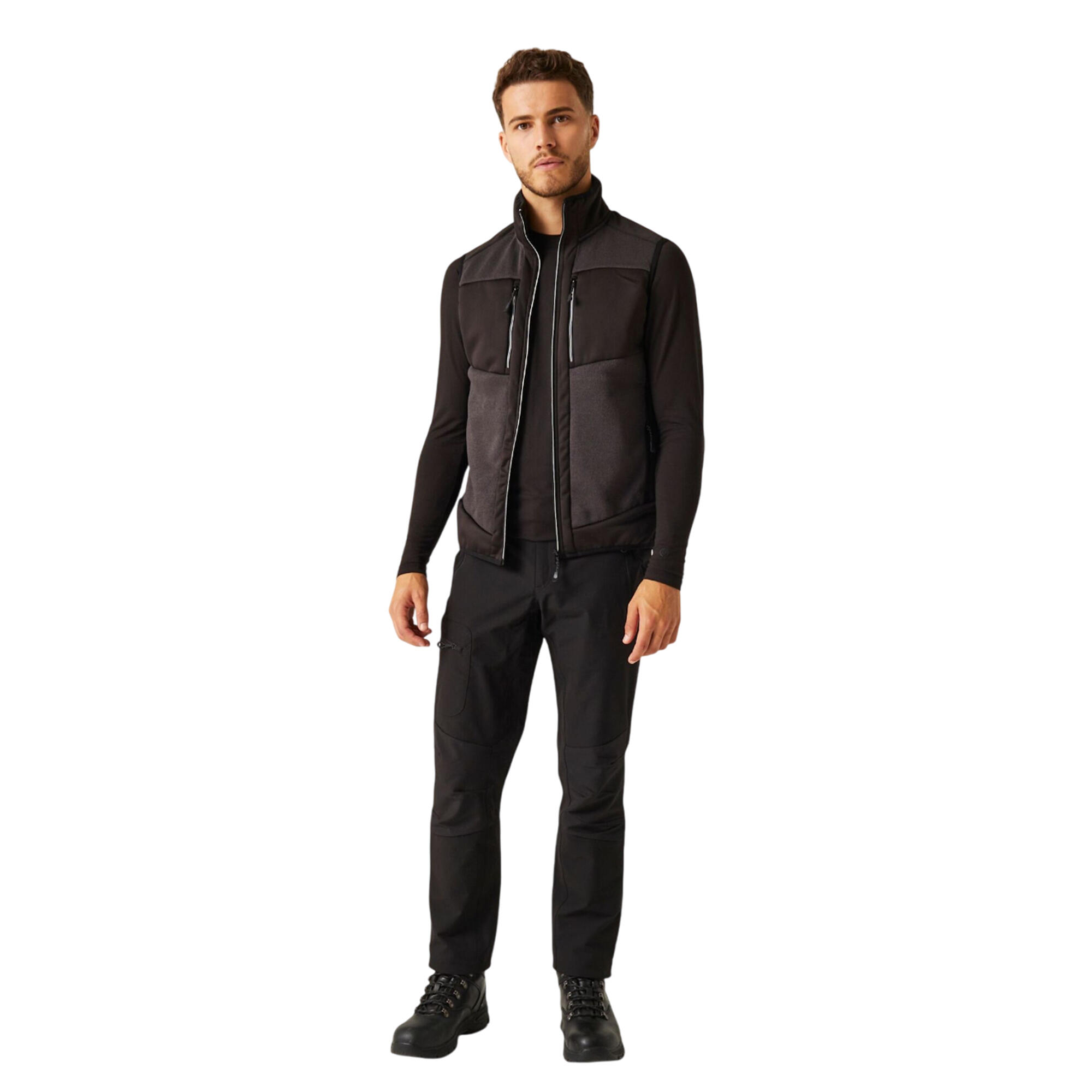 Veste Sans Manches EVOLVE Homme (Cendre / Noir) 3/4