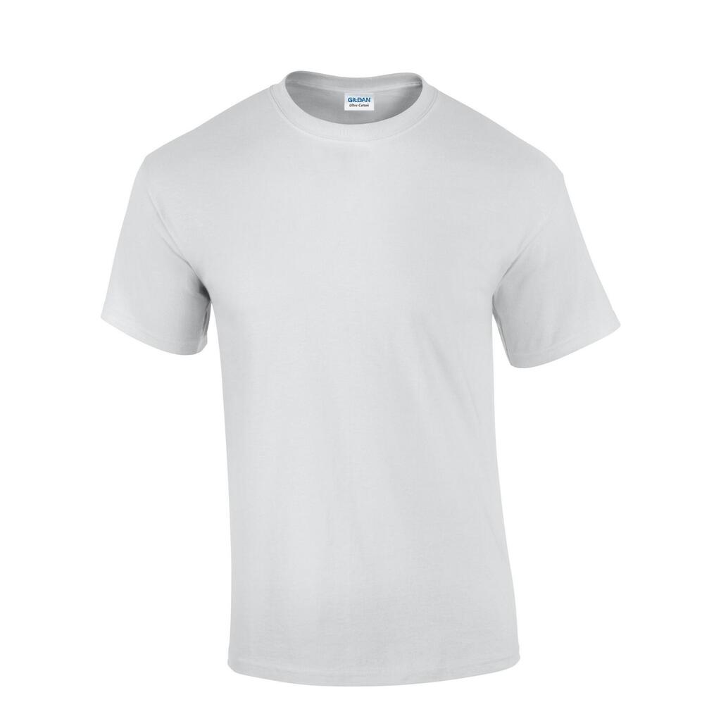 Unisex Adult Ultra Cotton TShirt (White)